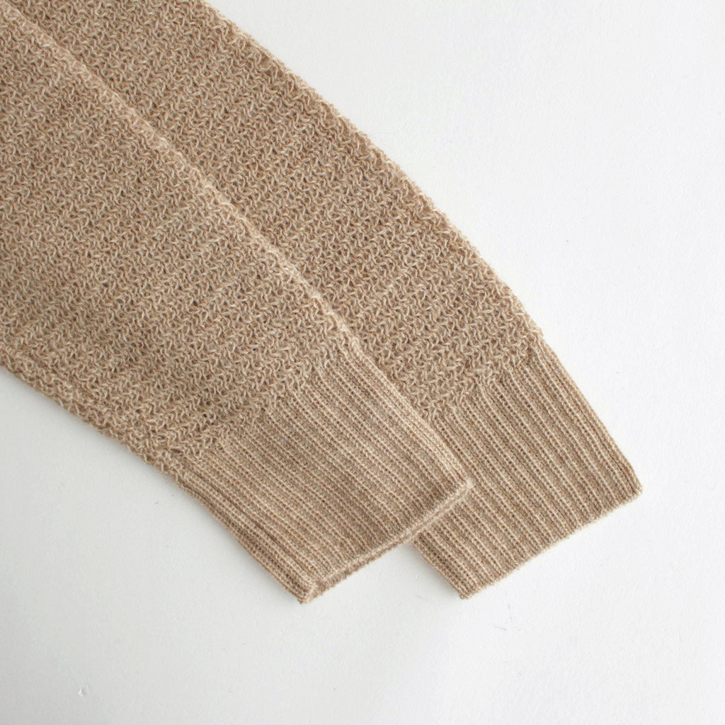 MINCA BABY ‘CUDDLE’ SWEATER #BEIGE [NG23W-01SW01C]