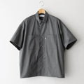 Solotex Twill S/S Oversized Box Shirt #GRAY [GM252-50001B]