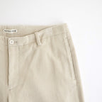 Cotton & Rayon Corduroy Pants #Off-White [OFH011PT11]