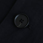 LI/NY POPLIN SINGLE BREASTED JACKET #BLACK [ST.1115]