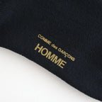 綿パイル刺繍ソックス #BLACK [HQ-K501-051]