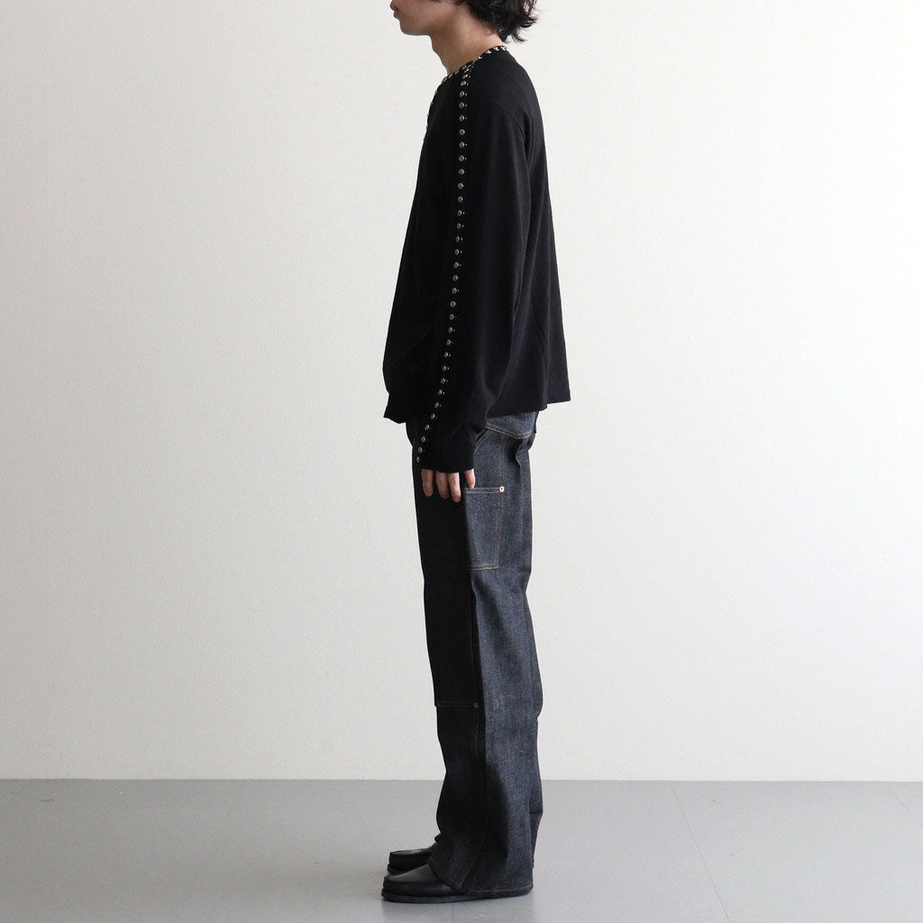 MODERN DENIM PANTS PAINTER #RIGID INDIGO [MODERN005]