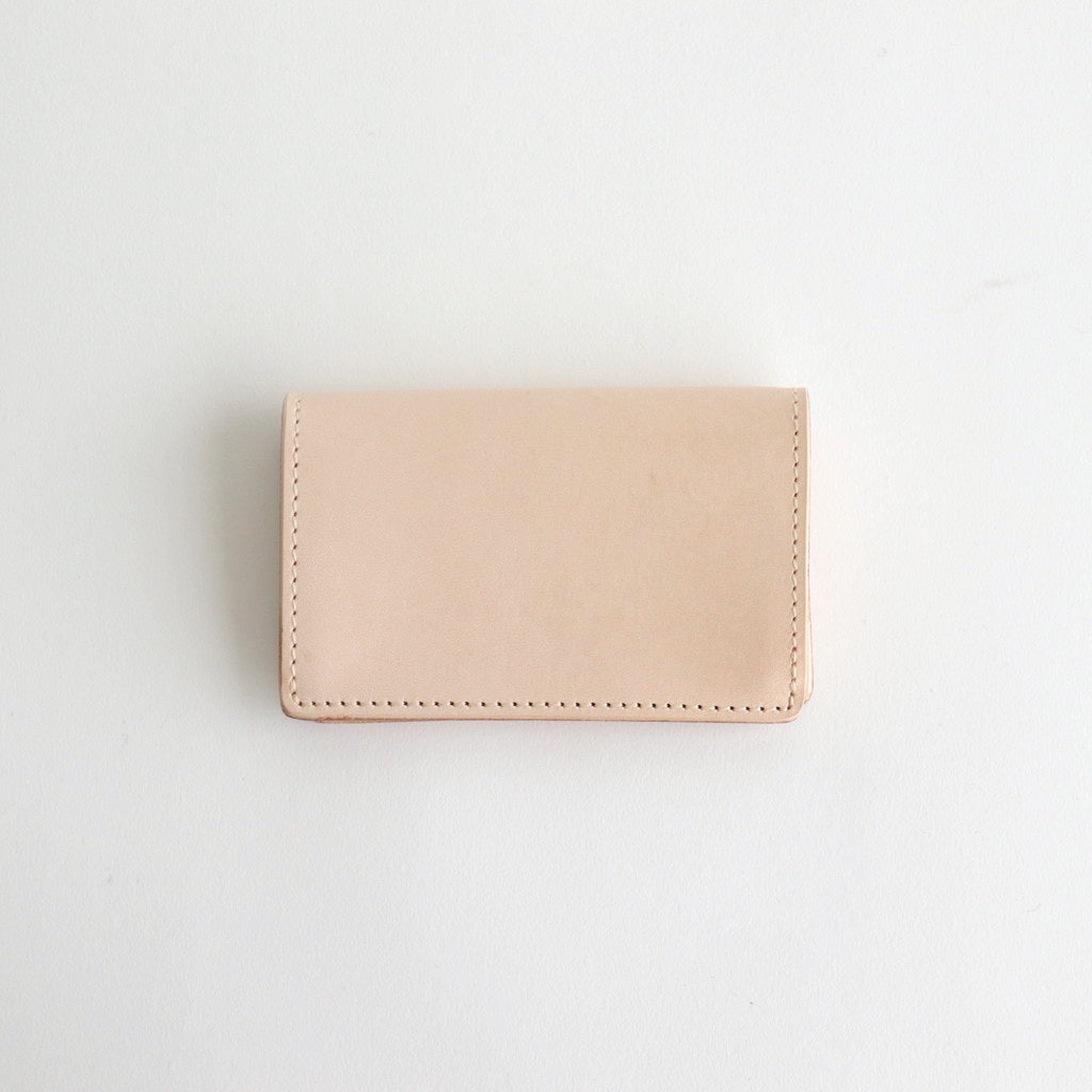 folded card case #natural [qn-rc-fcc]