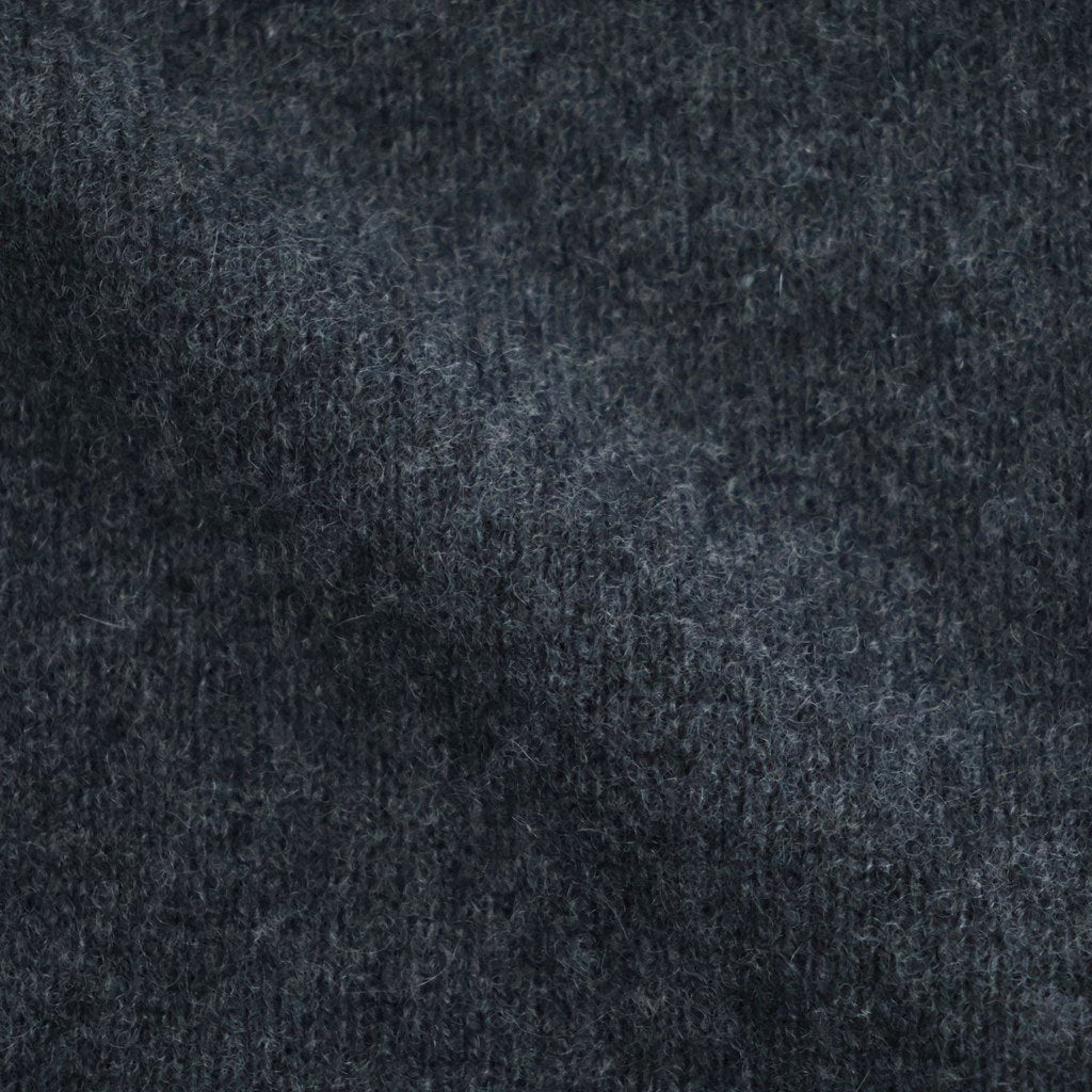 COMFORT TOUCH DOUBLE COLLAR PULLOVER #CHARCOAL GRAY [N0055]