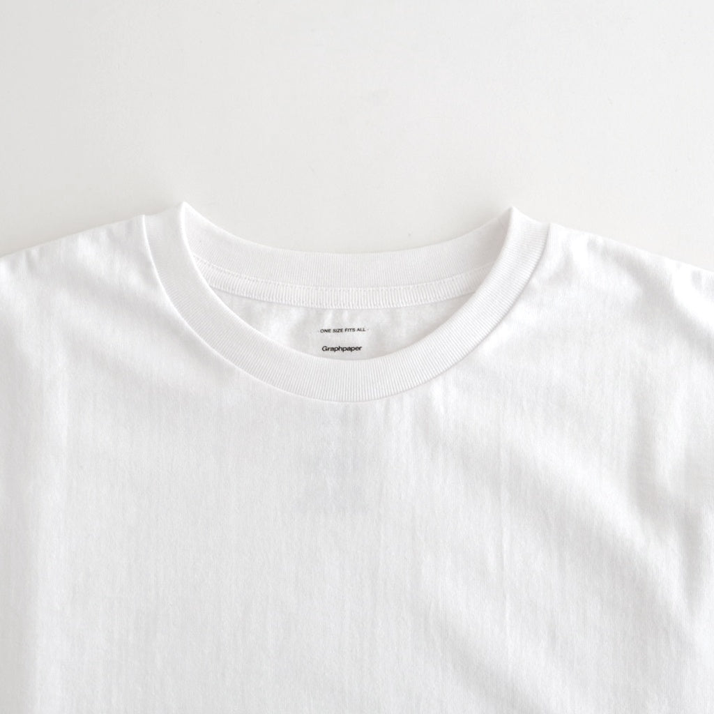 L/S Oversized Tee #WHITE [GU253-70113B]