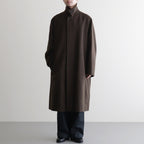 BABY CAMEL FLANNEL COAT #DARK BROWN [A25AC01BF]