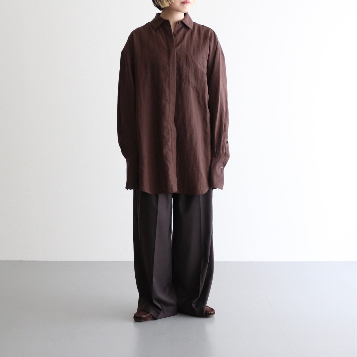 女性モデル(マツオ):156cm