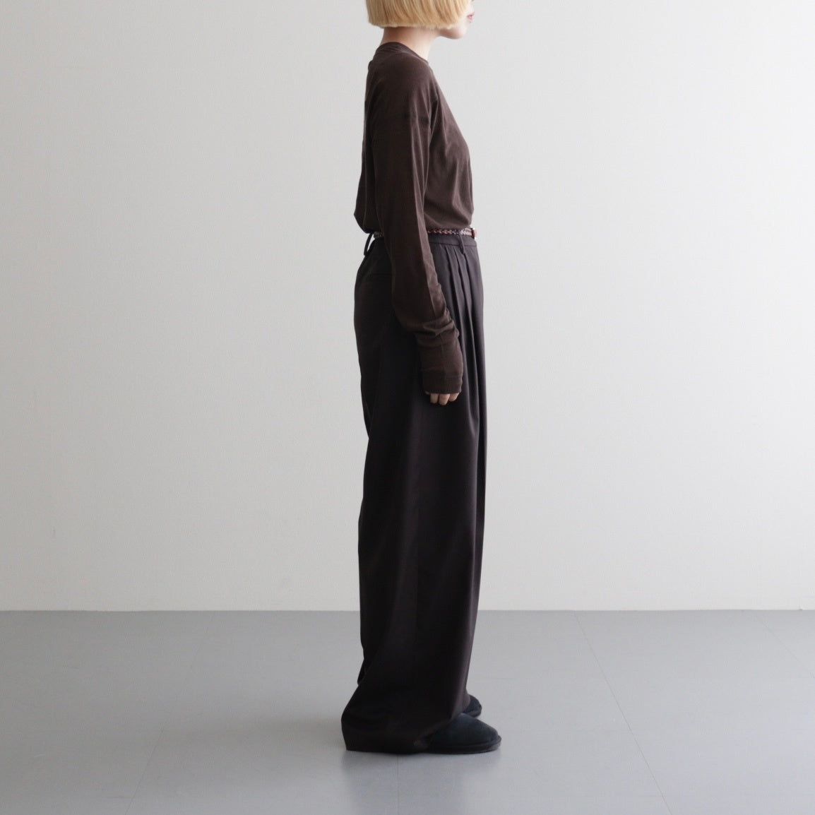 Hightwist Gauze Long T-shirts #CHO [12610620]