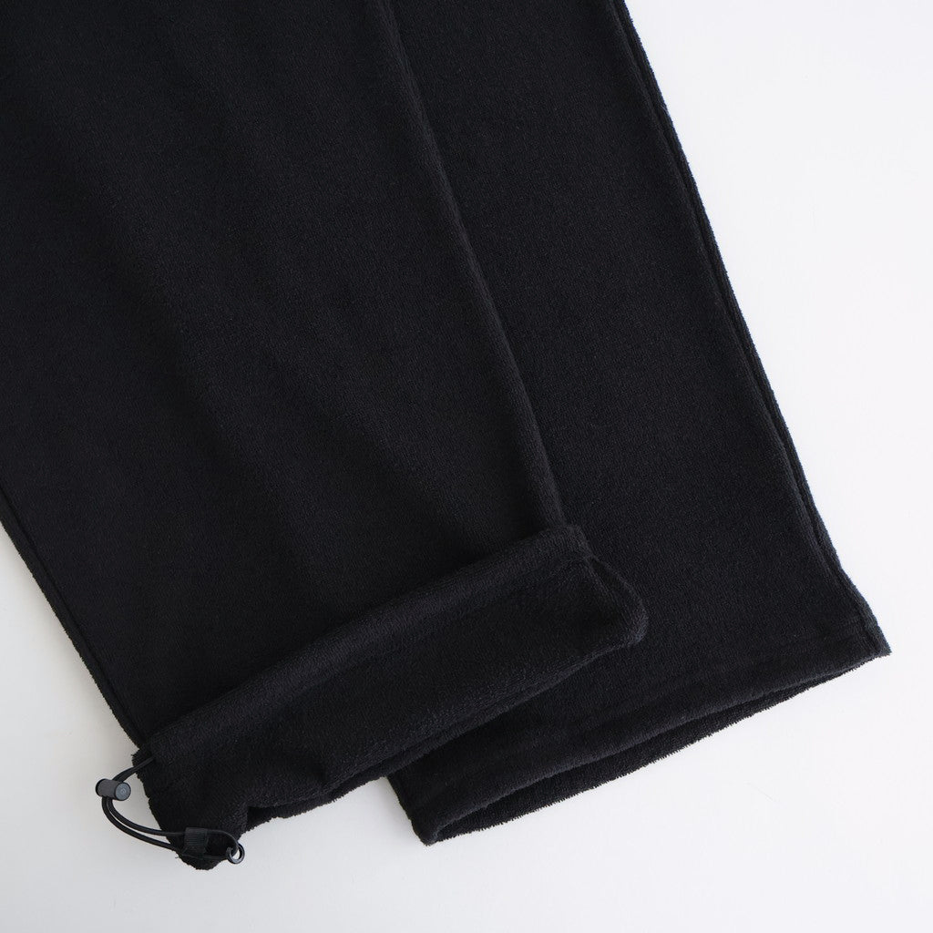 UTILITY PILE CARDIGAN SET-UP #BLACK [FSR253-60211]