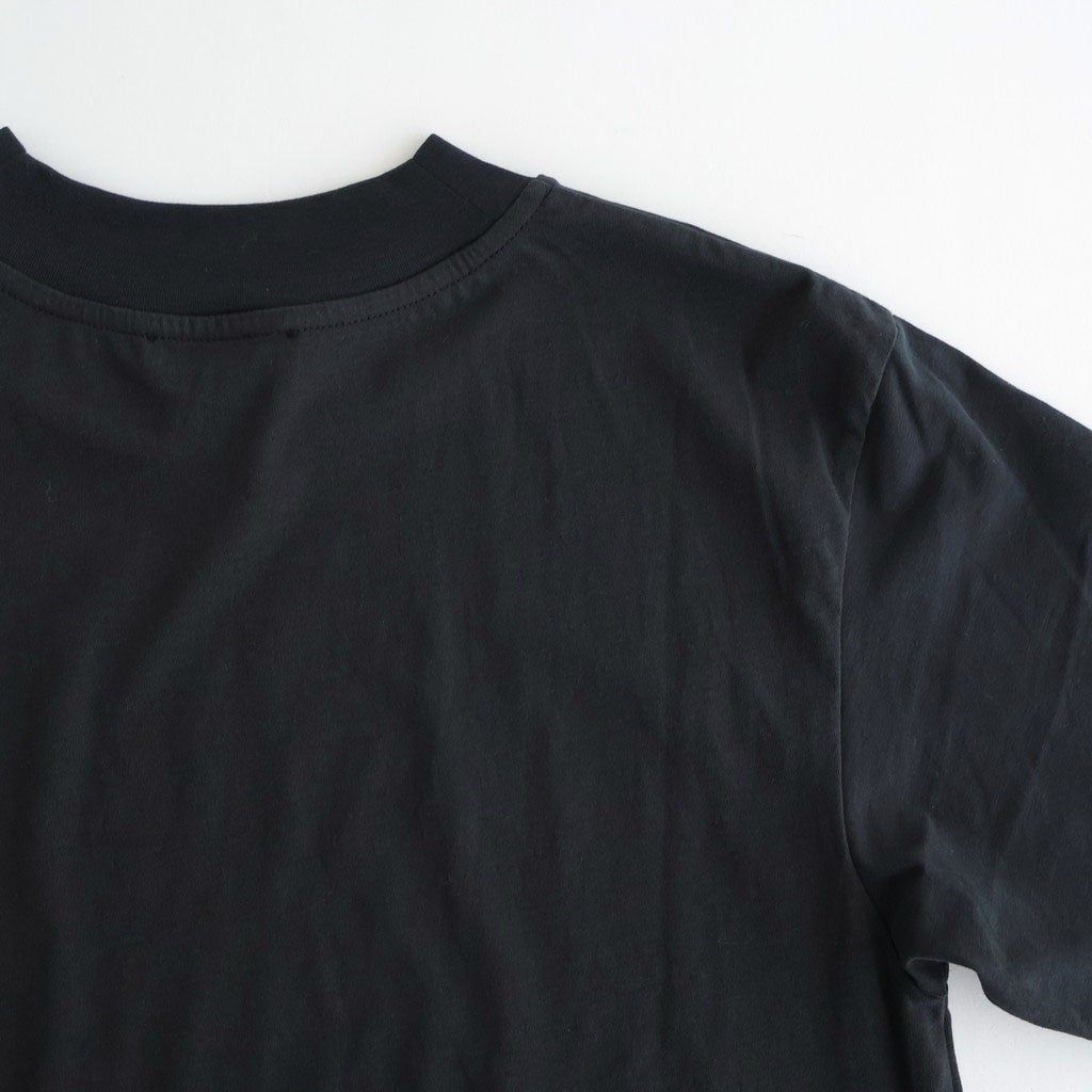 FRESCA NUBUCK MOCK NECK T SHIRTS #CHARCOAL GRAY [KKAGLM0605]
