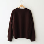 Fine Gauge Crewneck Sweater #BROWN [YK25FW01127S]