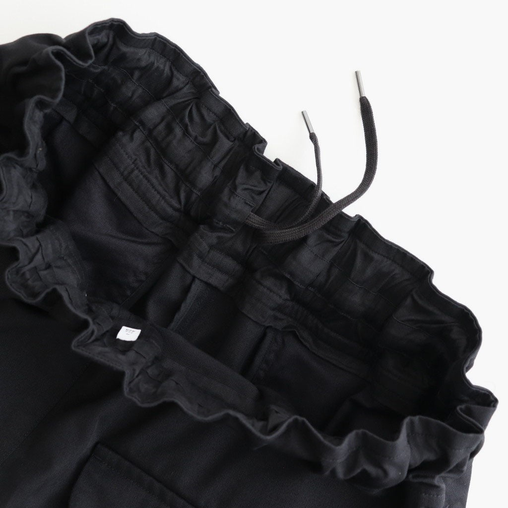 FB1PT - TC・ハイカウントスタンダードチノ テーパードパンツ #95 Black [SN_FR1201PF]