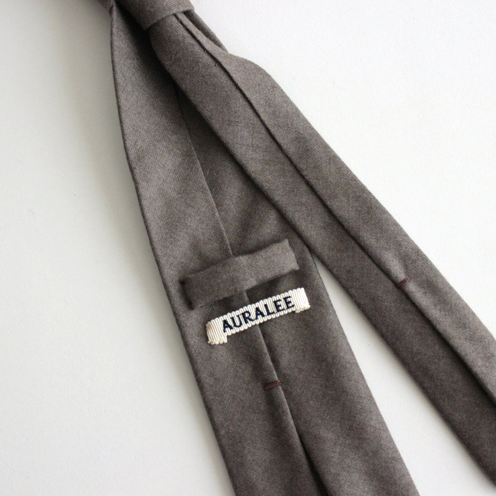 SUPER LIGHT WOOL TIE #TOP BROWN [A24AT06OS]