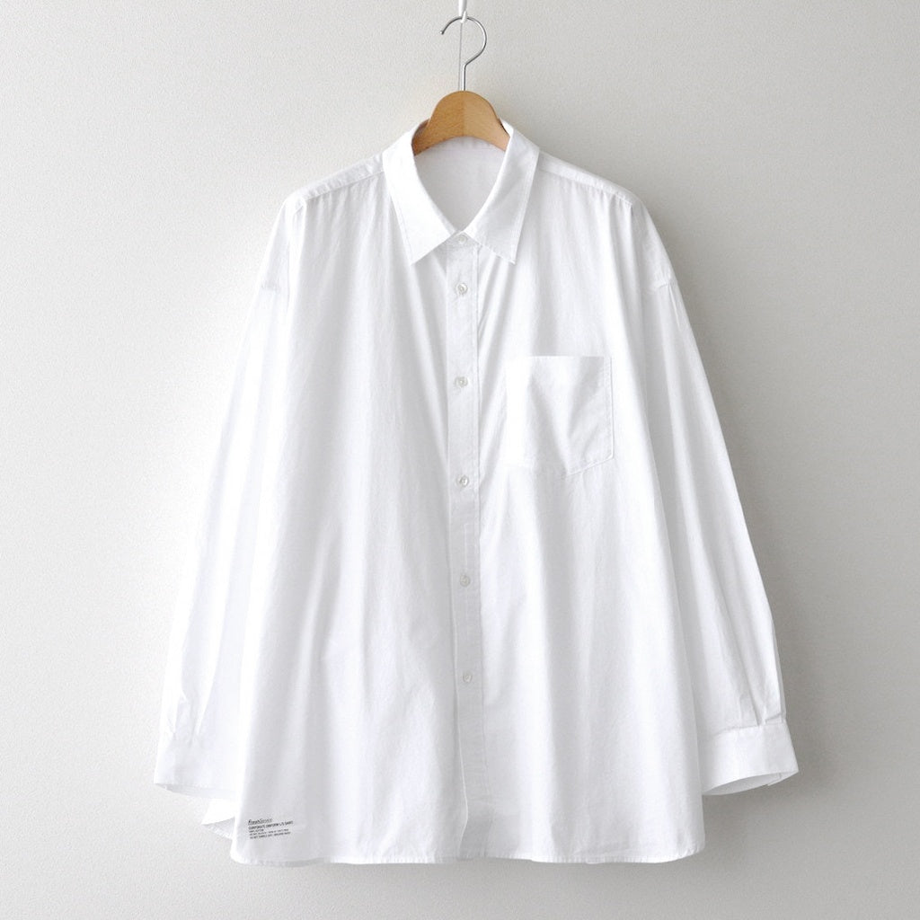 CORPORATE UNIFORM L/S SHIRT #WHITE [FSC244-50105B]