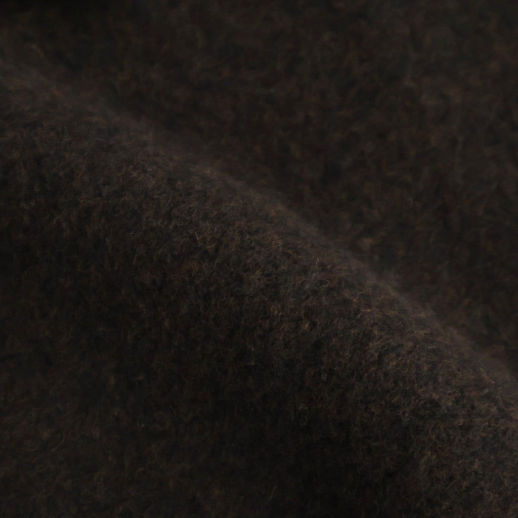 Wool Fleece Half Zip Pullover #BROWN [YK25FW01090B]