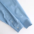 WASHED FINX TWILL SHIRT #BLUE [A25AS01TN]