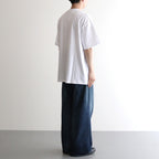 CORPORATE PRINTED S/S TEE ”FOOTBALL” #WHITE [FSC251-70185]