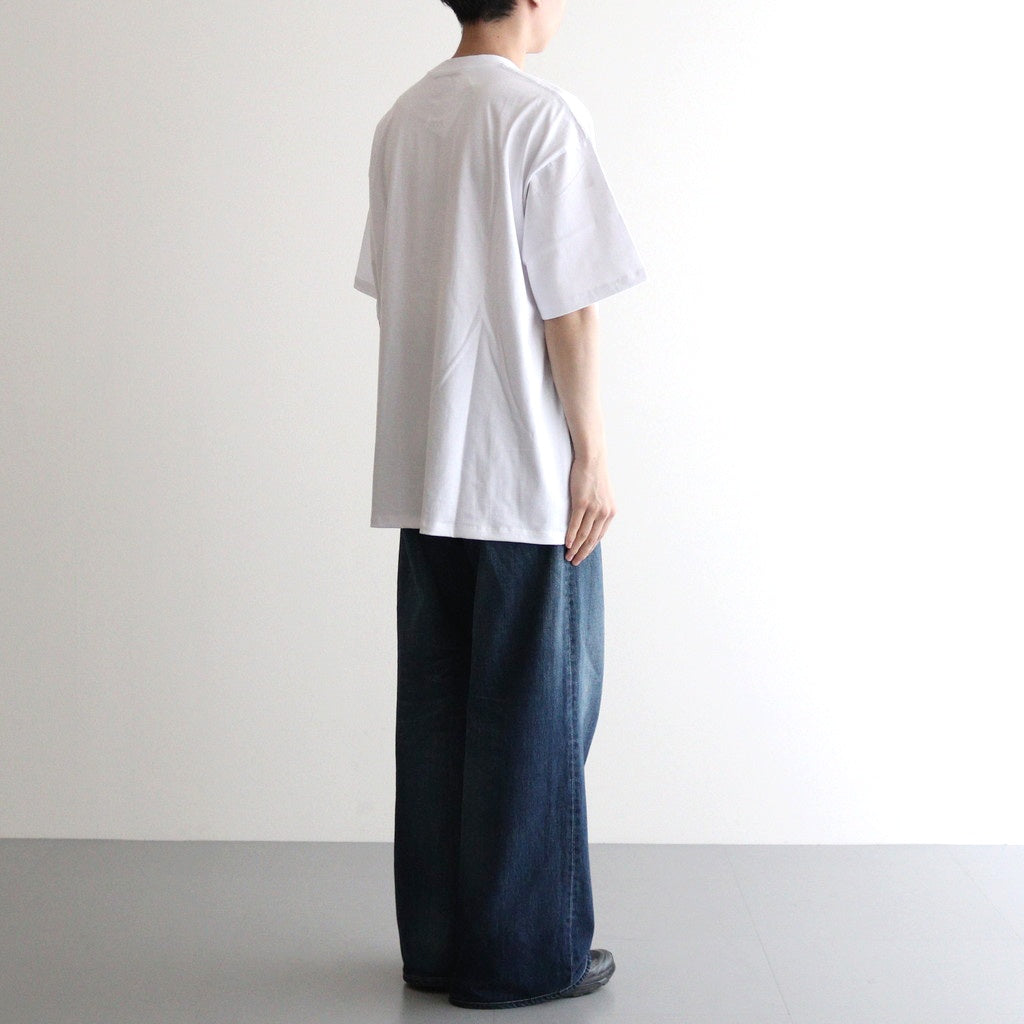 CORPORATE PRINTED S/S TEE ”FOOTBALL” #WHITE [FSC251-70185]