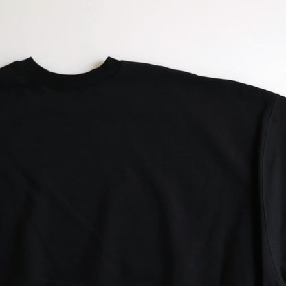 LIGHT OZ CREW NECK SWEAT #BLACK [FSC243-70160B]