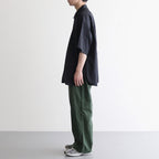 CORPORATE UNIFORM S/S SHIRT #BLACK [FSC252-50009B]