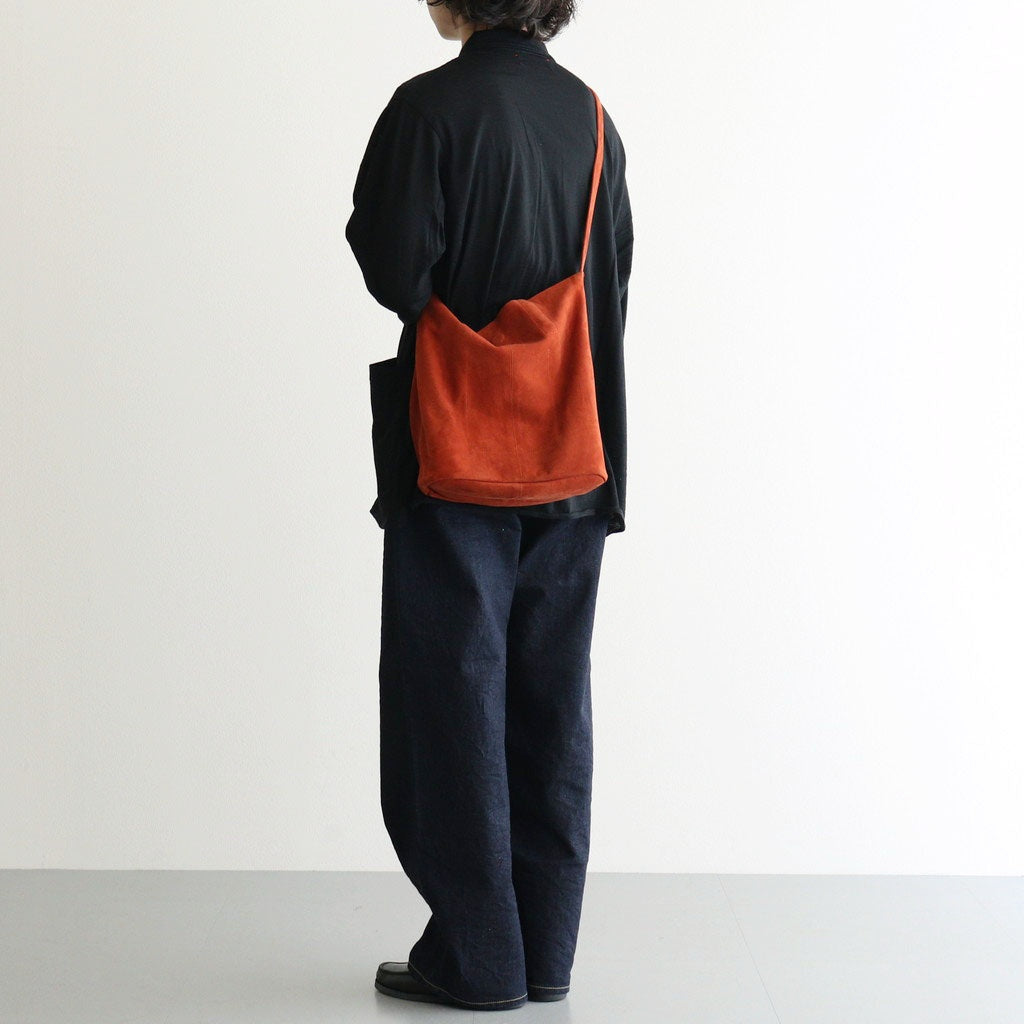 3WAY MEDIUM TOTE（OIL SUEDE） #TERACOTTA [MS-1]