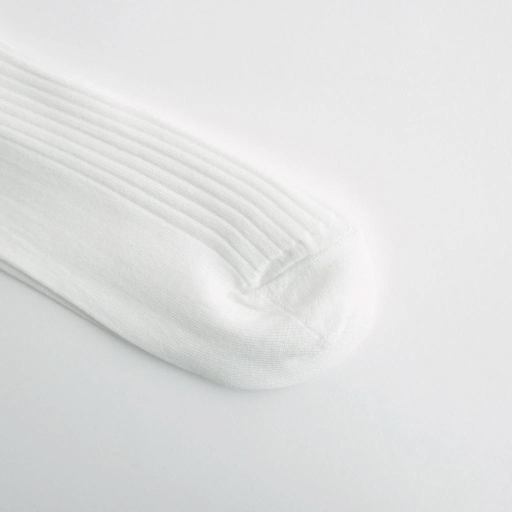 GIZA HIGH GAUGE SOCKS #WHITE [A00S02SX-M]