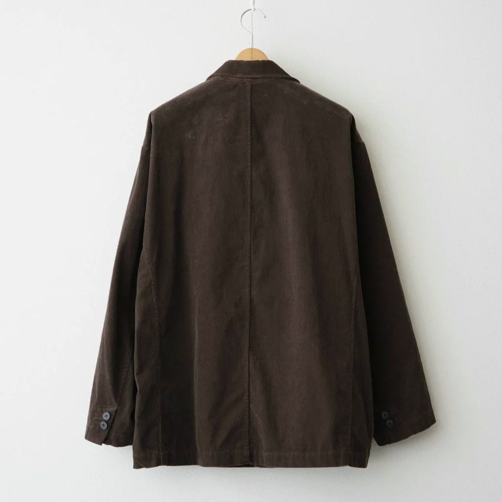 VINTAGE CORDUROY SINGLE BREASTED JACKET #BROWN [ST.1580]