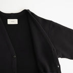 Cotton Brushed Cardigan #BLK [12620609]