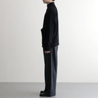 Wide Rib Highneck Sweater #BLACK [YK25FW01100S]