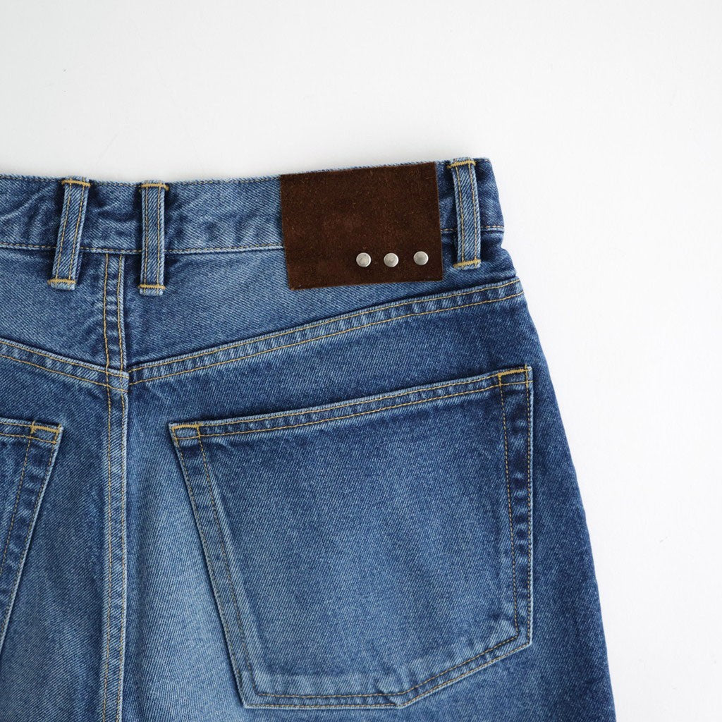 HARUKI 5P JEANS - STRAIGHT- VINTAGE #INDIGO [BO-26FW-PT02U]