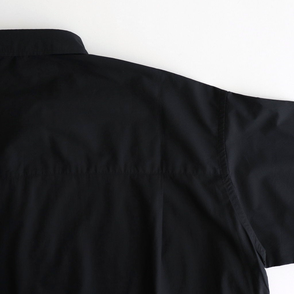 CORPORATE UNIFORM S/S SHIRT #BLACK [FSC261-50103B]