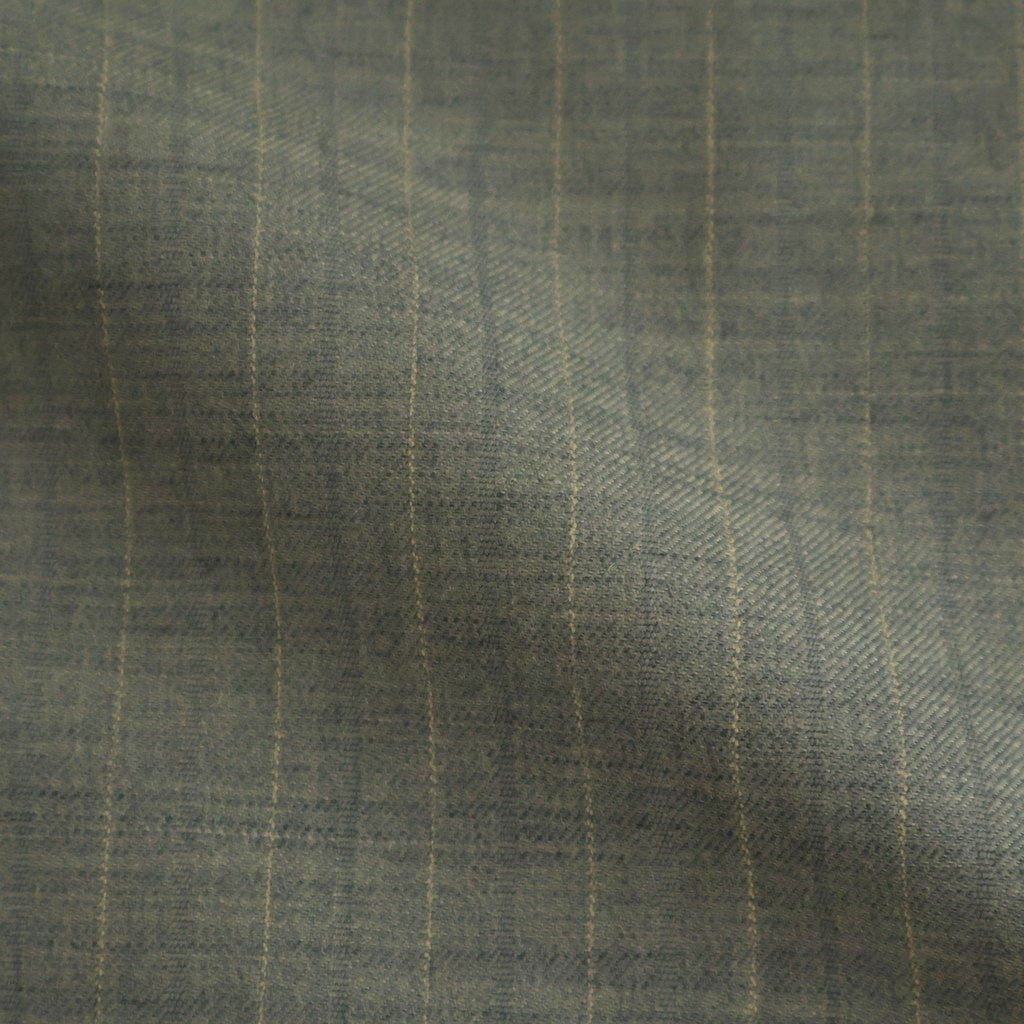 BLUEFACED WOOL JACKET #KHAKI GRAY STRIPE [A26SJ03BA]