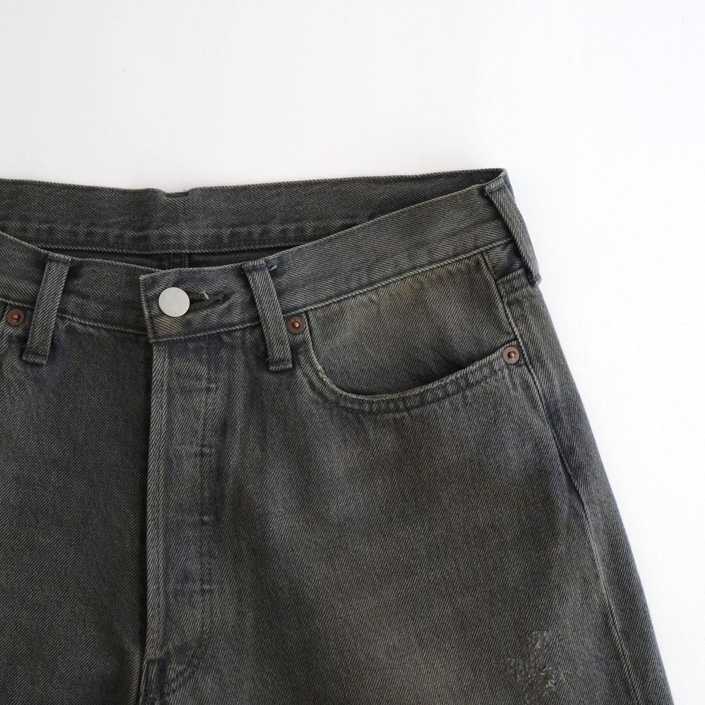 LOOSE DENIM JEANS #GREY [ST.1391]