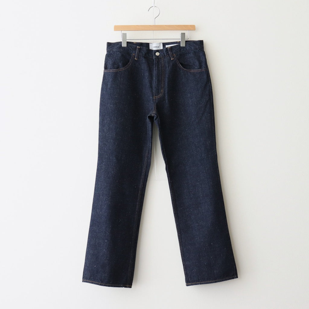 DENIM PANTS FLARE #indigo [23-BR]