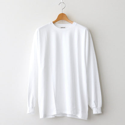 LUSTER PLAITING L/S TEE #WHITE [A00P01GT]