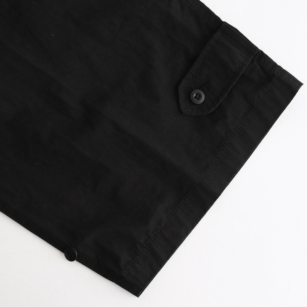 ORGANIC COTTON WEATHER M-47 CARGO PANTS #BLACK [PRAGGM0114]