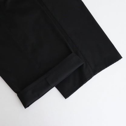 Solotex Twill Wide Chef Pants #BLACK [GM243-40327B]