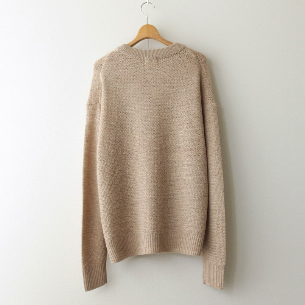 MINCA BABY ‘CUDDLE’ SWEATER #BEIGE [NG23W-01SW01C]