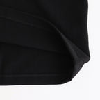 Cotton Pique Jersey S/S Skipper Polo #BLACK [GU251-70057]