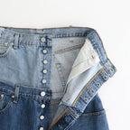 W WAIST DENIM PT #SIZE:2 C [Q25A-T018]