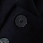 メルトンダッフルロングCT #NAVY [D224-C545]