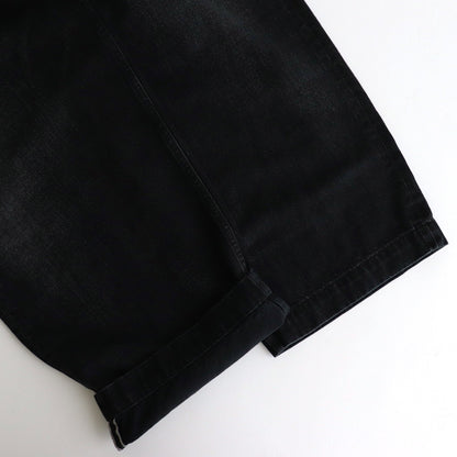 Selvage Denim Belted Pants #BLACK DARK FADE [GU251-40192DB]