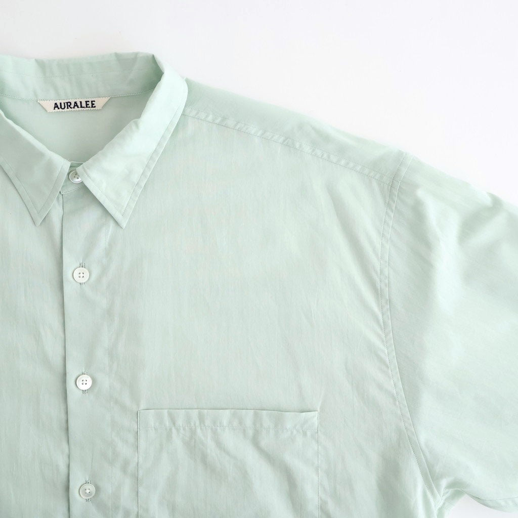 SUPER FINE COTTON LAWN SHIRT #PALE BLUE [A26SS02CL]