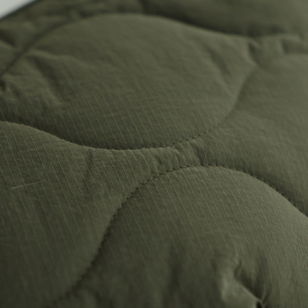 ナイロンリップストップキルティング ショルダーバッグ #KHAKI [HR-K205-051]