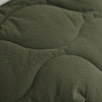 ナイロンリップストップキルティング ショルダーバッグ #KHAKI [HR-K205-051]