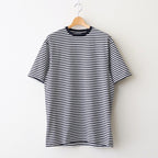 ムラ糸Tシャツ Slub Yarn T-Shirt #WHITE/NAVY [31061007]