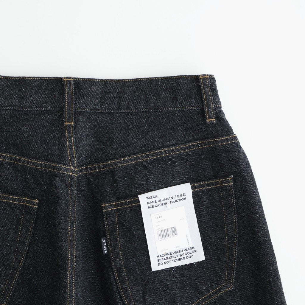 DENIM PANTS - EX WIDE STRAIGHT #black [14-13B]