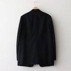 LIGHT WOOL MAX GABARDINE JACKET #TOP BLACK [A26AJ01MG]