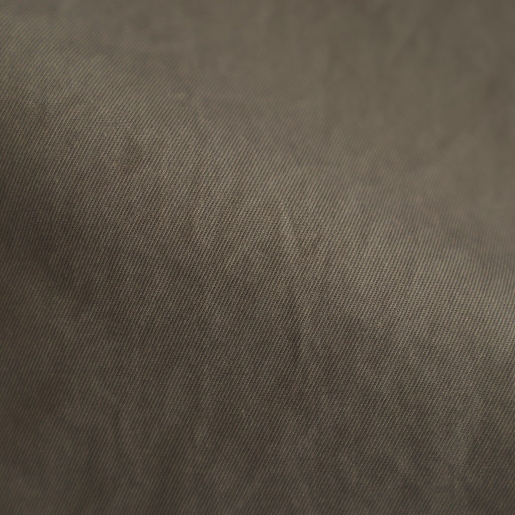 WASHED FINX COTTON GABARDINE FLIGHT BLOUSON #DEEP OLIVE [A25AB01HM]