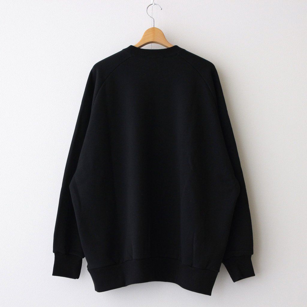 VIBTEX for FreshService SWEAT CREW NECK PULLOVER #BLACK [FSC244-70178B]